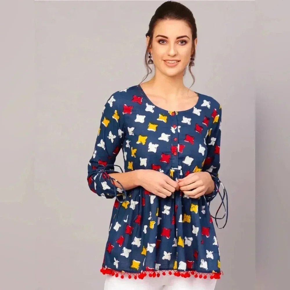 *NWOT* AKs Cotton Tunic Size SMALL